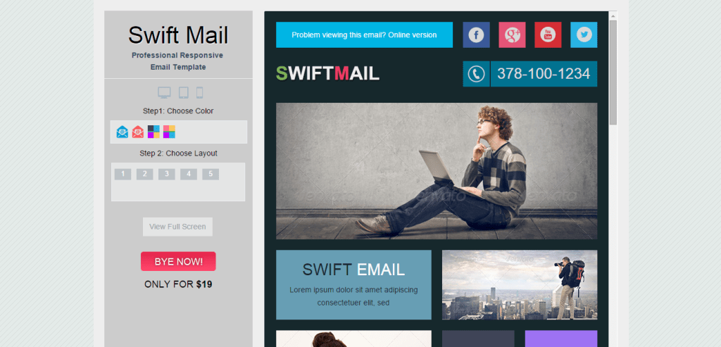 Swift Responsive Email Template