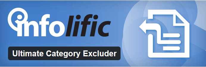 Ultimate Category Excluder plugin
