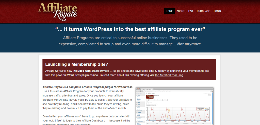 WordPress Affiliate Plugin by Affiliate Royale
