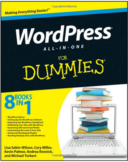 WordPress All in One For Dummies Book