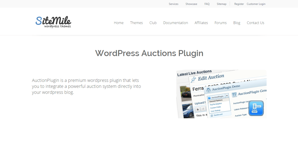 best WordPress Auctions themes