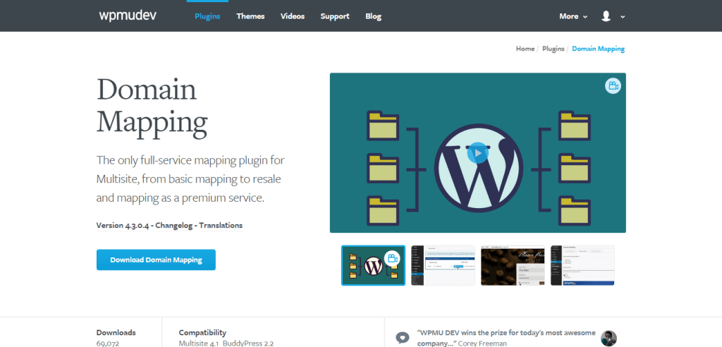 WordPress Domain Mapping Plugin