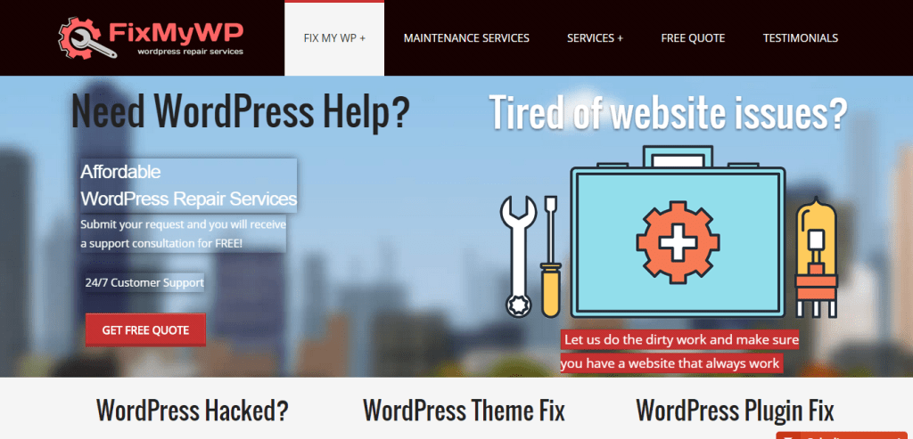 WordPress Exper Fix My WP