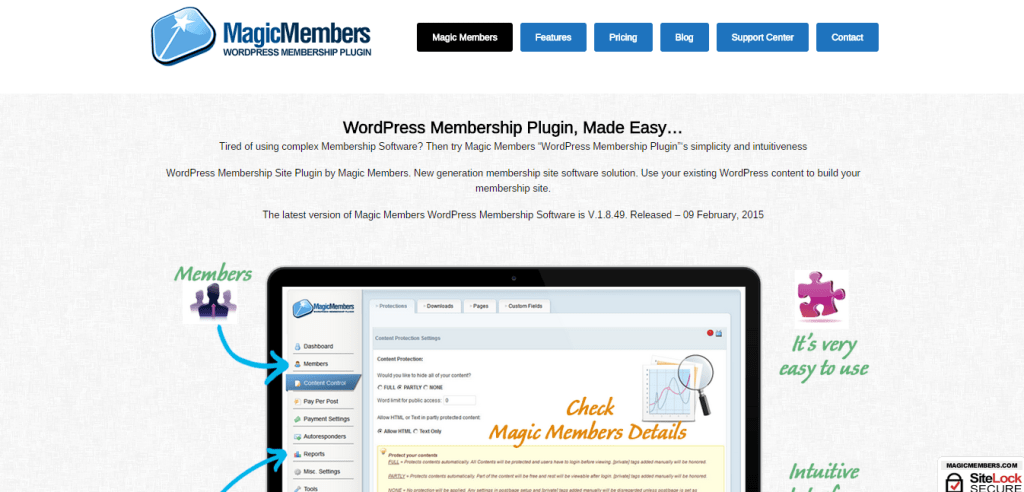Wordpress Membership Plugin Magic Members