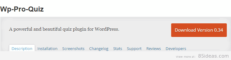 Wp Pro Quiz WordPress Plugin